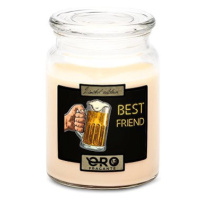 IMPAR Svíčka s vůní vanilky - Beer friend 500 g