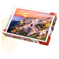 Trefl | puzzle 1000 dílků | Západ slunce nad Santorini