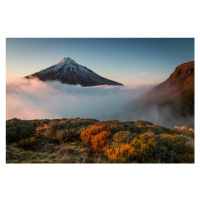 Fotografie mt taranaki, Christoph Schaarschmidt, 40 × 26.7 cm