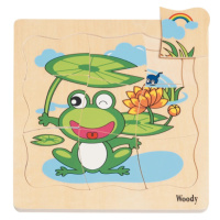 Puzzle na desce - Vývoj žáby