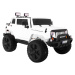 mamido  Dětské elektrické autíčko Jeep Mighty 4x4 bílé