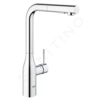 GROHE Essence Dřezová baterie s výsuvnou sprškou, chrom 30270000