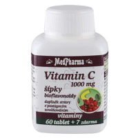 MedPharma Vitamín C 1000mg s šípky 67 tablet s postupným uvolňováním