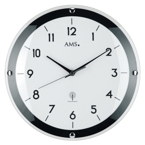 AMS Design Rádiem řízené nástěnné hodiny 5906