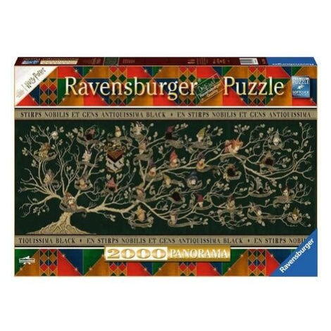 Ravensburger Harry Potter: puzzle Rodokmen 2000 dílků Panorama