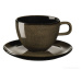 Šálek na kávu s podšálkem KOLIBRI ASA Selection - hnědý