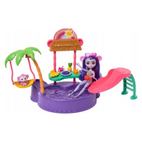 Enchantimals sunshine beach opičkový bazén, mattel htw73