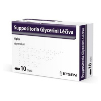 SUPPOSITORIA Glycerini Ipsen 1,81 g čípky 10 ks