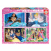 Puzzle Disney princezny 4v1