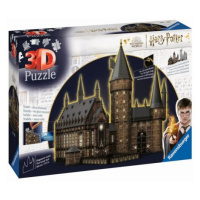 Ravensburger Harry Potter: Bradavický hrad - Velká síň (Noční edice) Puzzle 540 dílků