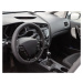 Compass Univerzální potah volantu Classic 37 - 39 cm černý s bílou nití