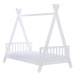Domečková postel TIPI BAMBINI bílá, 80x160 cm