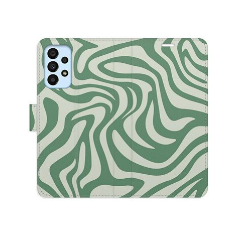 iSaprio Flip pouzdro Zebra Green 02 pro Samsung Galaxy A33 5G