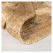 Flair Rugs koberce Kusový koberec Jute Arya Natural kruh - 150x150 (průměr) kruh cm