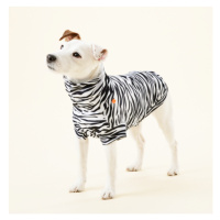 Repelentní a antiparazitní obleček pro psy s UV ochranou Paikka - zebra Velikost: 50