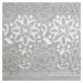 Bavlněný froté ručník se vzorem SAM 50x90 cm, šedá/bílá, 500 gr Mybesthome Varianta: ručník - 1 