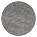 Vopi koberce Kusový koberec Alassio hnědý kruh - 120x120 (průměr) kruh cm