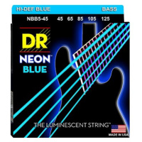 DR Strings Neon Blue NBB5-45