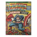 Obraz na plátně Captain America - Madbomb, 2 - 30×40 cm