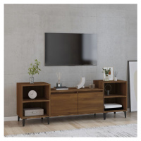 vidaXL TV skříňka hnědý dub 160x35x55 cm kompozitní dřevo