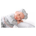 Antonio Juan 33228 CARLA - realistická panenka miminko s měkkým látkovým tělem - 42 cm