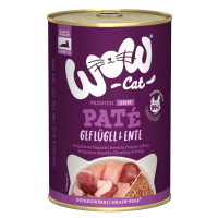 WOW CAT Senior drůbež a kachna 6 × 400 g