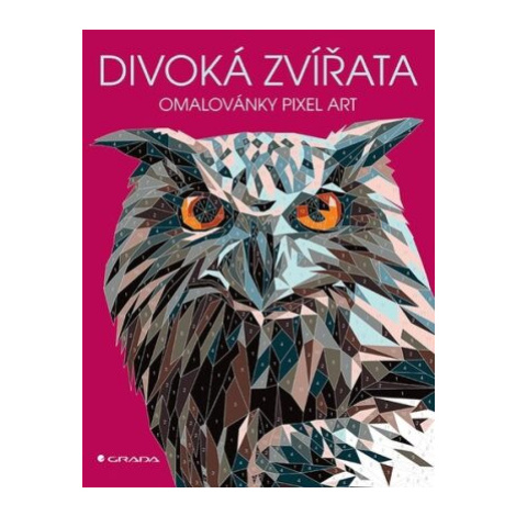 Divoká zvířata - Omalovánky Pixel Art - Max Jackson GRADA