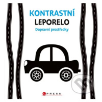 Kontrastní leporelo: Dopravní prostředky - kniha z kategorie Pro děti