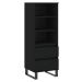 vidaXL Skříň highboard černá 40 x 36 x 110 cm kompozitní dřevo