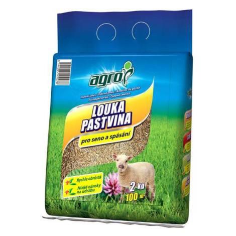 AGRO travní směs louka a pastvina taška 2 kg Agro CS