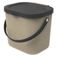Rotho Systém třídění odpadu ALBULA box 6 L - cappuccino