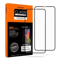 Spigen Glass FC 2 Pack Black iPhone 11 Pro/XS/X