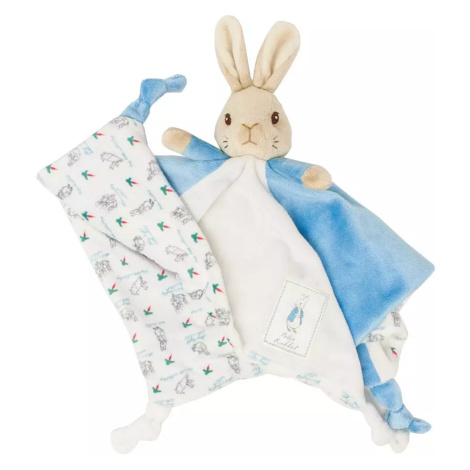 Rainbow Plyšový usínáček králíček Flopsy modrý