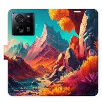 iSaprio flip pouzdro Colorful Mountains pro Xiaomi 13T / 13T Pro