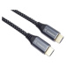 PREMIUMCORD Kabel HDMI 2.1 High Speed + Ethernet kabel 8K@60Hz, zlacené konektory, 3m