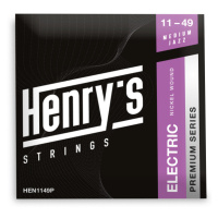 Henry’s HEN1149P PREMIUM, Nickel Wound, .011 - .049