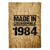 IMPAR Fleecová deka Made In - 1984