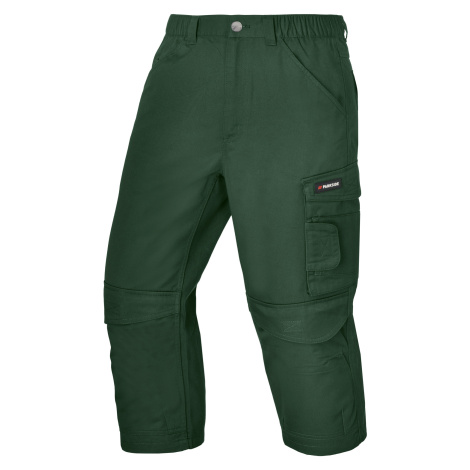 Parkside® Pánské pracovní kalhoty, zkrácená délka (zelená, 46)