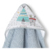 Interbaby Osuška froté 100x100 TEEPEE - šedá