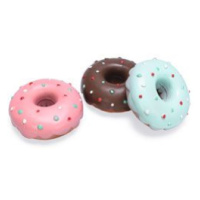 Hračka pes donut latex mix barev 12cm Karlie