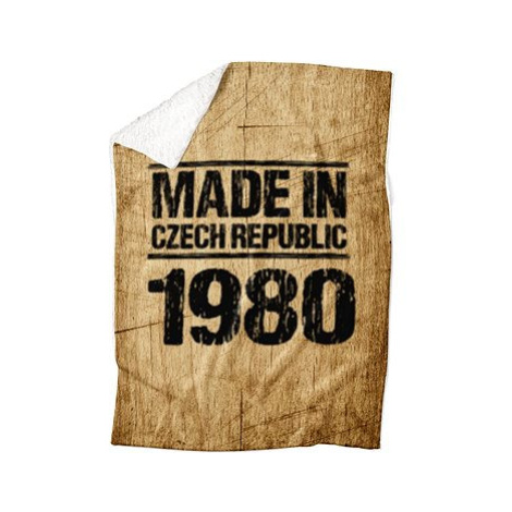 IMPAR Beránková deka Made In - 1980