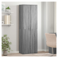 vidaXL Skříň highboard šedá sonoma 60 x 35 x 180 cm kompozitní dřevo