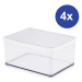 Krabička SET LOFT, 4 x 2, 25 L, bílá