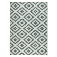 NORTHRUGS - Hanse Home koberce Kusový koberec Twin-Wendeteppiche 103131 grün creme – na ven i na