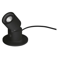 Egger Licht Egger Capri LED stolní lampa se spotem, černá