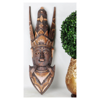 Dřevěná dekorace africký šaman