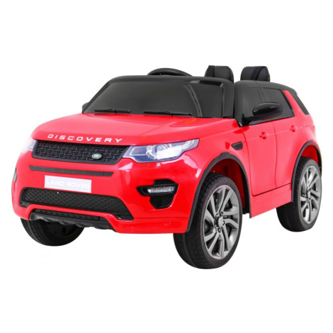 mamido  Dětské elektrické autíčko Land Rover Discovery červené