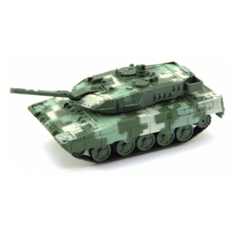 Bojový tank na zpětný tah 16 cm - zelená Toys Group