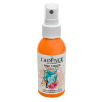 Textilní barva ve spreji Cadence, 100 ml - oranžová