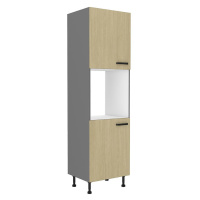 Kuchyňská Skříňka SCANDI jedle/antracit 60dp-215 2f